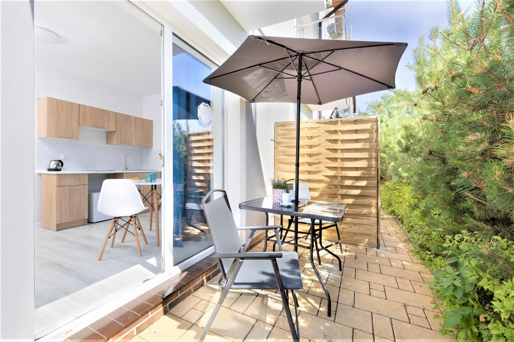 Apartamenty Przy Plazy, Ogrod - Grzybowo-Kolobrzeg - Nadmorska 26 格里兹鲍 外观 照片